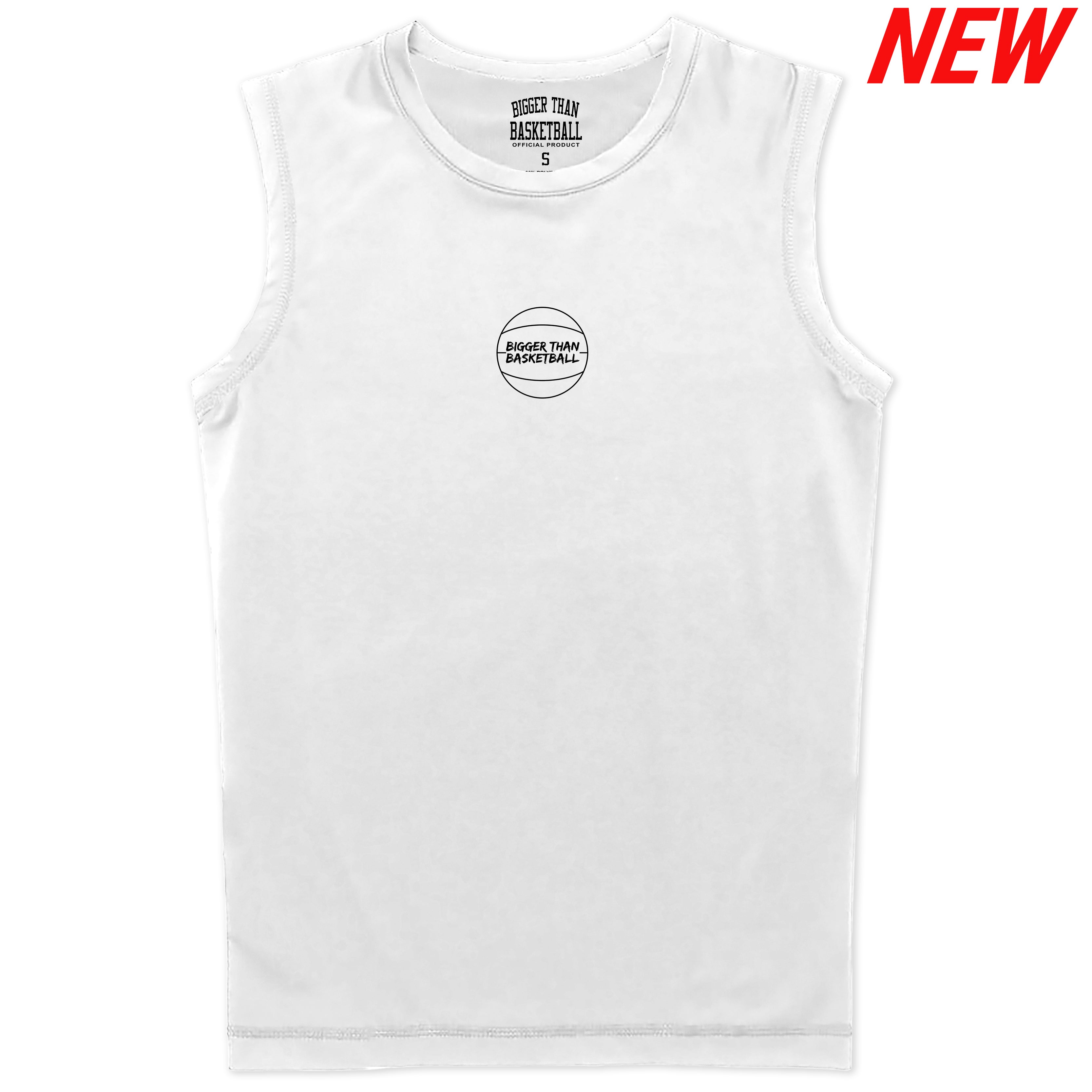 Performance Compression Tank - White