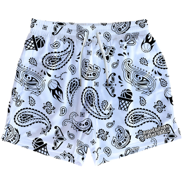 Court Bandit - Shorts - White – Bigger Than Basketball